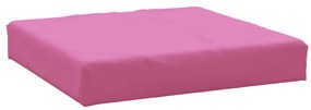 Μαξιλάρια Παλέτας 3 τεμ. Ροζ από Ύφασμα Oxford - Ροζ