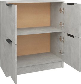 vidaXL Ντουλάπι Γκρι Σκυροδέματος 60x30x70 εκ. από Επεξεργασμένο Ξύλο