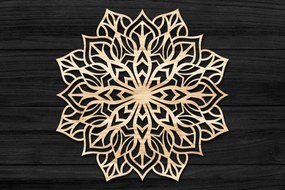 Intra απο ξύλο plywood 3mm-4mm πάχος 3D Mandala για Cricut Δίασταση 30x30 cm INTRAFABR-69578401
