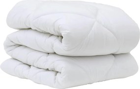 vidaXL Χειμερινό Παπλωματοθήκη Λευκό 240 x 222 x 5 εκ. Πολυεστέρας