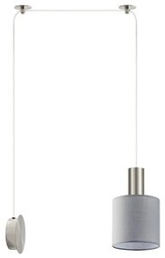 Φωτιστικό Τοίχου Adept Tube 77-8797 20x11x300cm 1xE27 60W Nickel-Grey Homelighting