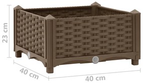 ΖΑΡΝΤΙΝΙΕΡΑ 40 X 40 X 23 ΕΚ. ΑΠΟ ΠΟΛΥΠΡΟΠΥΛΕΝΙΟ 316511