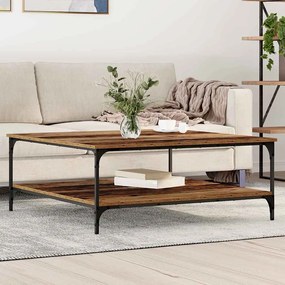 vidaXL Τραπεζάκι σαλονιού Παλαιό ξύλο 100 x 100 x 40 cm