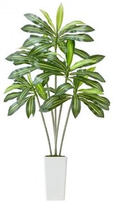 VEVOR 1829 mm Artificial Dracaena Tree Fake Plant with White Planter Indoor