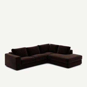 Γωνιακός καναπές από βελούδο, Skander