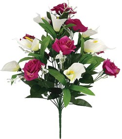 Τεχνητό Μπουκέτο Λουλουδιών 50εκ. Marhome 00-16230-1