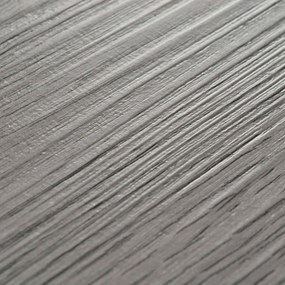 vidaXL Πλάκες Δαπέδου 36 pcs Σκούρο Γκρι 5,02 m² PVC