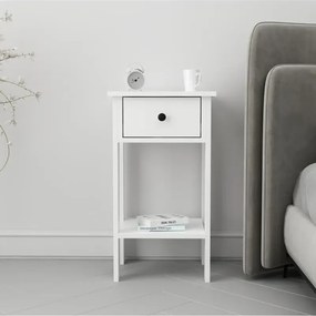 Stewehome Κομοδίνο με ένα συρτάρι 40x35x70 cm