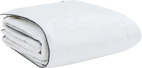 vidaXL Χειμερινό Παπλωματοθήκη Λευκό 140 x 220 cm Φτερό