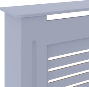 vidaXL Κάλυμμα Καλοριφέρ Γκρι 205 εκ. από MDF