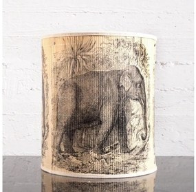 Επιτραπέζιο Φωτιστικό Bamboo Travelling Elephant 35x35x40,5 εκ. 7520-3 Supergreens-7520-3-Μαύρο 7520-3