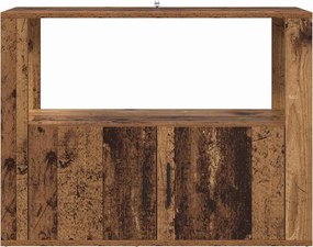 vidaXL Πλαϊνό γραφείο Παλαιό ξύλο 80 x 30 x 60 cm Επεξεργασμένο ξύλο
