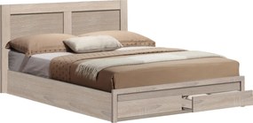 ΚΡΕΒΑΤΙ CAPRI HM399.02 ΜΕ 2 ΣΥΡΤΑΡΙΑ SONOMA 160x200 εκ.