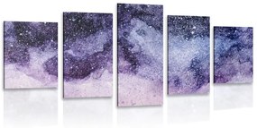 Αφαίρεση εικόνας 5 μερών του νυχτερινού ουρανού - 100x50
