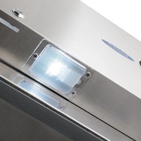Fridge - 1200L - 6 Adjustable Shelves (2/1 GN) - Stainless Steel - on Wheels