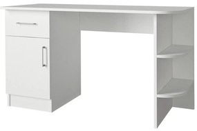 Γραφείο ArteLibre Gavdos Λευκό 120x52x75cm-14410019