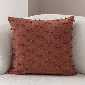 Μαξιλαροθήκη Διακοσμητική Tuffet 881PCR1631 Tile Red Aberto Design 43X43 Πολυέστερ