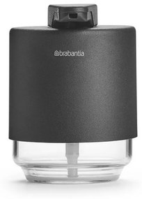 Διανομέας υγρού σαπουνιού Brabantia MindSet 1005672, 200 ml, ευρύ άνοιγμα, σκούρο γκρι