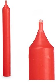 Κερί Κηροπήγιου (Σετ 6Τμχ) 029.92416 15cm Red Wax