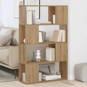 vidaXL Κέντρο ψυχαγωγίας Καφέ 80 x 24 x 124 εκ Επεξεργασμένο ξύλο