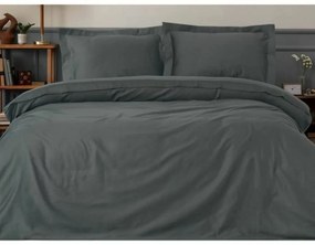 Σετ κάλυμμα παπλώματος Γκρι 220 x 240 cm