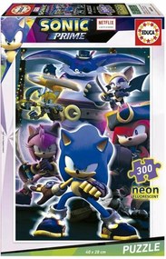 Παζλ Educa Neon Sonic 300 Τεμάχια