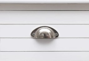 vidaXL Γραφείο Λευκό 110 x 45 x 76 εκ. Ξύλινο