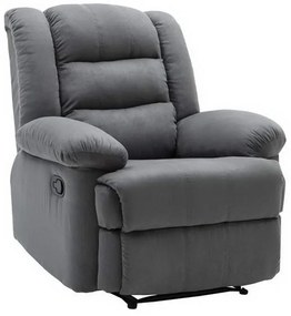 Πολυθρόνα Relax Julia Ε971,2 93x90x100cm Grey Ύφασμα