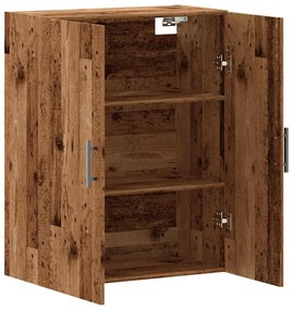 vidaXL Επίτοιχο ντουλάπι Παλιό ξύλο 69,5x34x90 cm