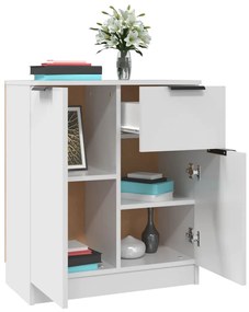 vidaXL Ντουλάπια 2 τεμ. άσπρο 60x30x70 εκ. Επεξεργασμένο Ξύλο