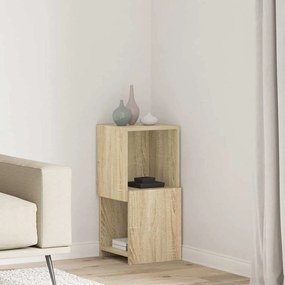 vidaXL Γωνιακό Ντουλάπι Δρύς Sonoma 30,5x30x65εκ Επεξεργασμένο ξύλο