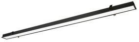 Γραμμικό Φωτιστικό Χωνευτό Viokef Station Ultra 3911-03310-4-B-N L3100 4000K Μαύρο Ματ