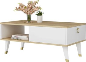Coffee Table Delux - Sapphire, White Sapphire
White