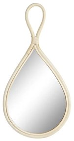 Τοίχο καθρέφτη DKD Home Decor Φυσικό Bali 29 x 5 x 57 cm