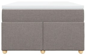 ΚΡΕΒΑΤΙ BOXSPRING ΜΕ ΣΤΡΩΜΑ TAUPE 120X200 ΕΚ. ΥΦΑΣΜΑΤΙΝΟ 3285370