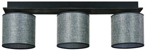 Σποτ Φωτιστικό Οροφής Τριπλό Ε27 20x70 Arkolight-3420-4/3-Γκρι 3420-4/3