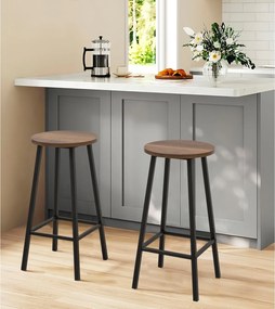 Σκαμπό Μαύρο GEDEL 32x32x62