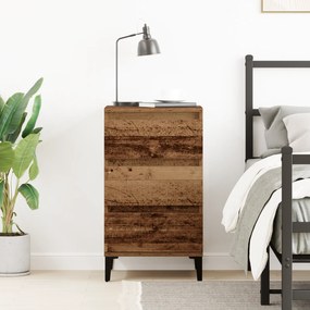 vidaXL Κομοδίνο Παλιού Ξύλου 40x35x70 cm Κατασκευασμένο Ξύλο
