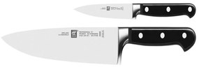 Μαχαίρια Professional S (Σετ 2Τμχ) 35645-000 Silver-Black Zwilling Ατσάλι