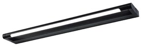 Φωτιστικό Μπάνιου Επιτοίχιο Bati PN2834LED62BK Led 12W 780Lm 4000K 62x10x2,5cm Black Aca