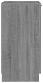 vidaXL Παπουτσοθήκη Γκρι Sonoma 30x35x70 εκ. από Επεξεργασμένο Ξύλο