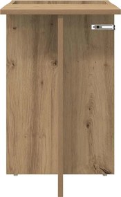 vidaXL End Table Artisan Oak 35 x 40 x 55 εκ. Επεξεργασμένο ξύλο