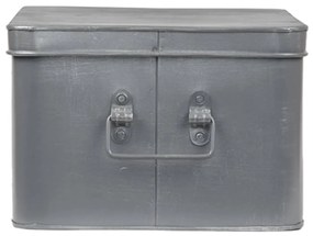 LABEL51 Κουτί Αποθήκευσης Media Χρώμα Αντικέ Γκρι 35 x 27 x 18 εκ. XL