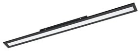 Έξυπνο Γραμμικό Φωτιστικό Οροφής LED 33,5W 3CCT Dimmable 120x10cm Salobrna-Z Eglo-900095-Μαύρο 900095