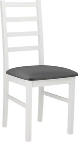 Καρέκλα Nile VIII - Leuko-Anthraki - 43.00Χ40.00Χ94.00cm