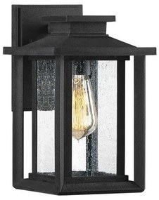 Φανάρι Απλίκα Φωτιστικό Τοίχου 1xE27 Μαύρο IP44 28cm Wakefield QZ-WAKEFIELD-S-TBK Elstead Lighting-QZ-WAKEFIELD-S-TBK-Μαύρο QZ-WAKEFIELD-S-TBK