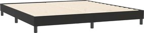 vidaXL Box Spring Κρεβάτι χωρίς στρώμα Μαύρο 200x220 cm Βελούδινο