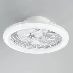 Ανεμιστήρας Οροφής Με Φως LED-Etesia-W-FAN 3300lm CCT 49x17cm White Intec
