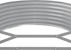 vidaXL Ζαρντινιέρα Ανθρακί 249x100x36εκ Γαλβανισμένος χάλυβας