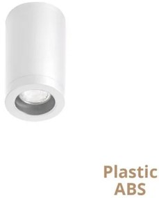 Σποτ Φωτιστικό Οροφής GU10 7W IP54 Melinda 4256801 Viokef 4256801 Λευκό